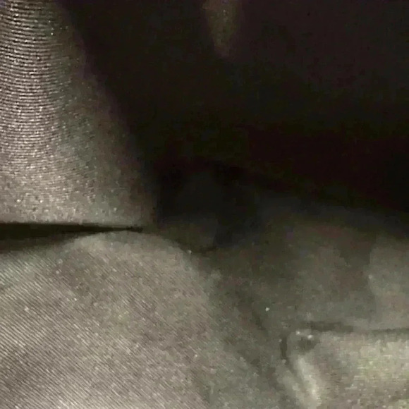 NWOT Crossi Black Vegan Leather Tote Shoulder Bag - Picture 9 of 12